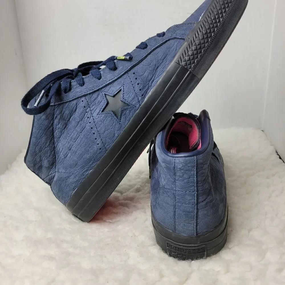 Converse One Star Pro Mid Top Heart Of The City Shanghai Size 11.5 Mens 170498C - Picture 5 of 11